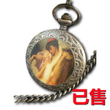 西洋画机械怀表