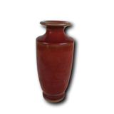 红釉赏瓶