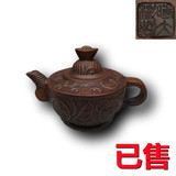 时大彬款招财进宝紫砂壶